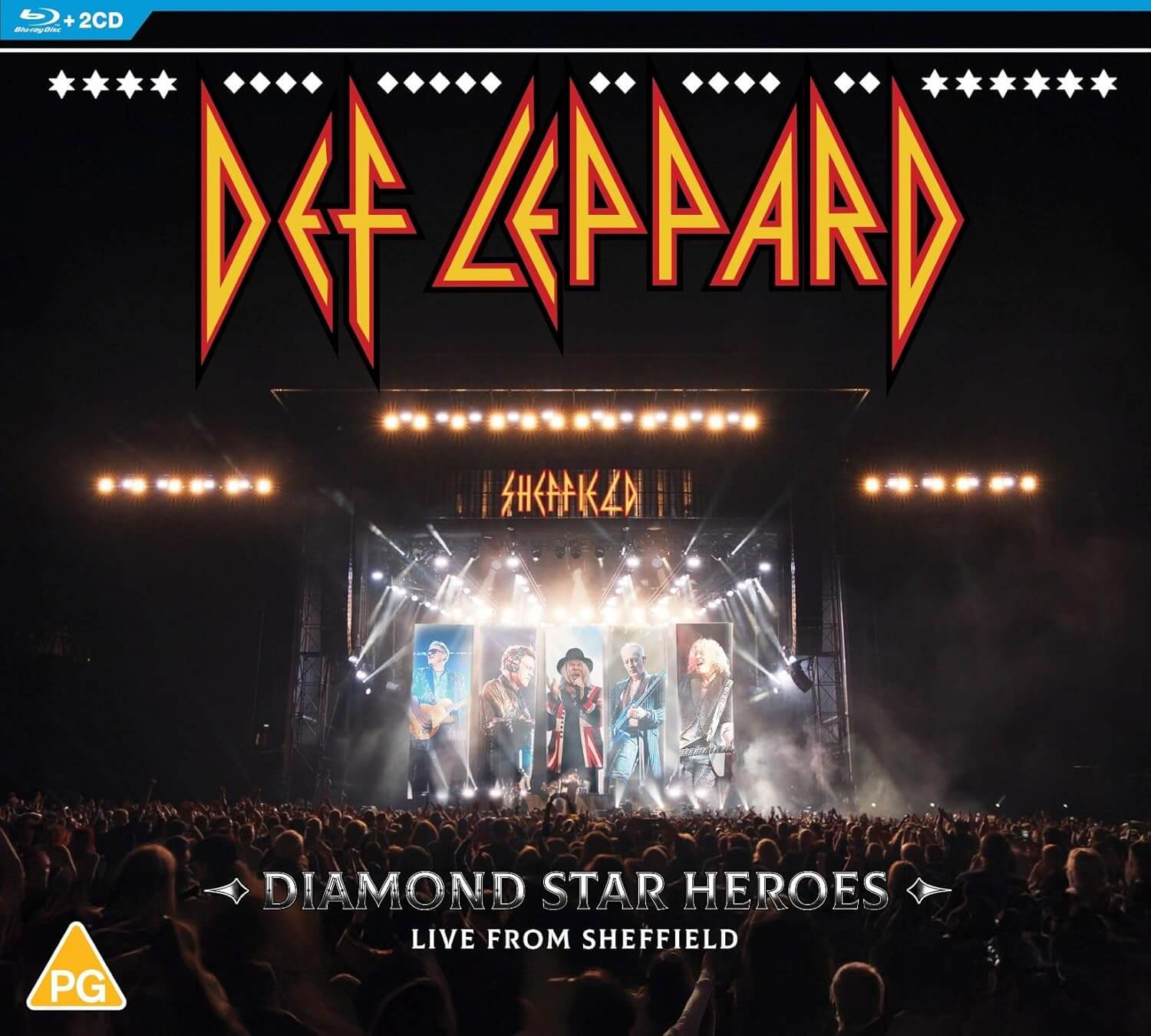 Def Leppard - Diamond Star Heroes Live From Sheffield - CD + BD - Image 2