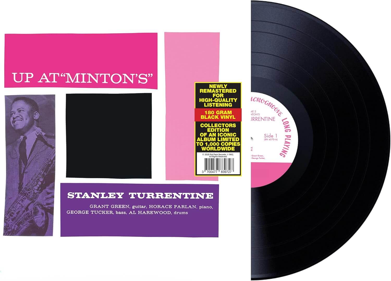 Stanley Turrentine - Up At "Minton's", Vol. 2 - Vinyl LP - Image 3