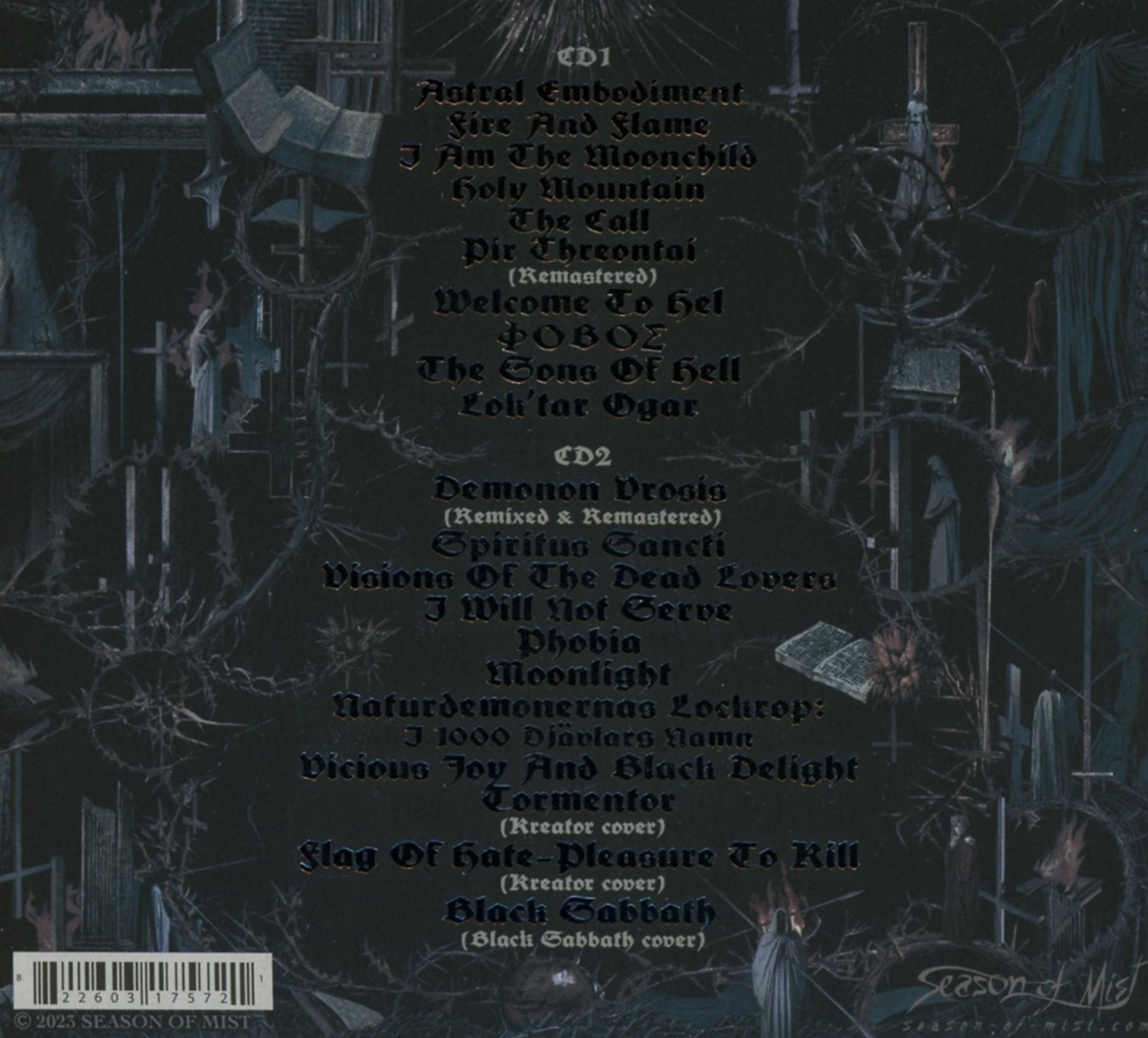 Rotting Christ - The Apocryphal Spells - CD - Image 2