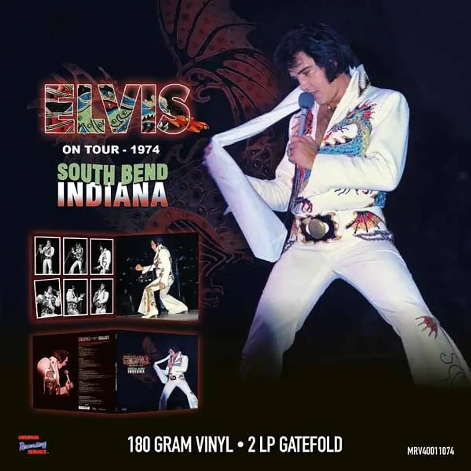 Elvis Presley - On Tour 1974 - South Bend Indiana - Vinyl LP