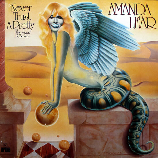 Amanda Lear - Never Trust A Pretty Face - Vinyl LP