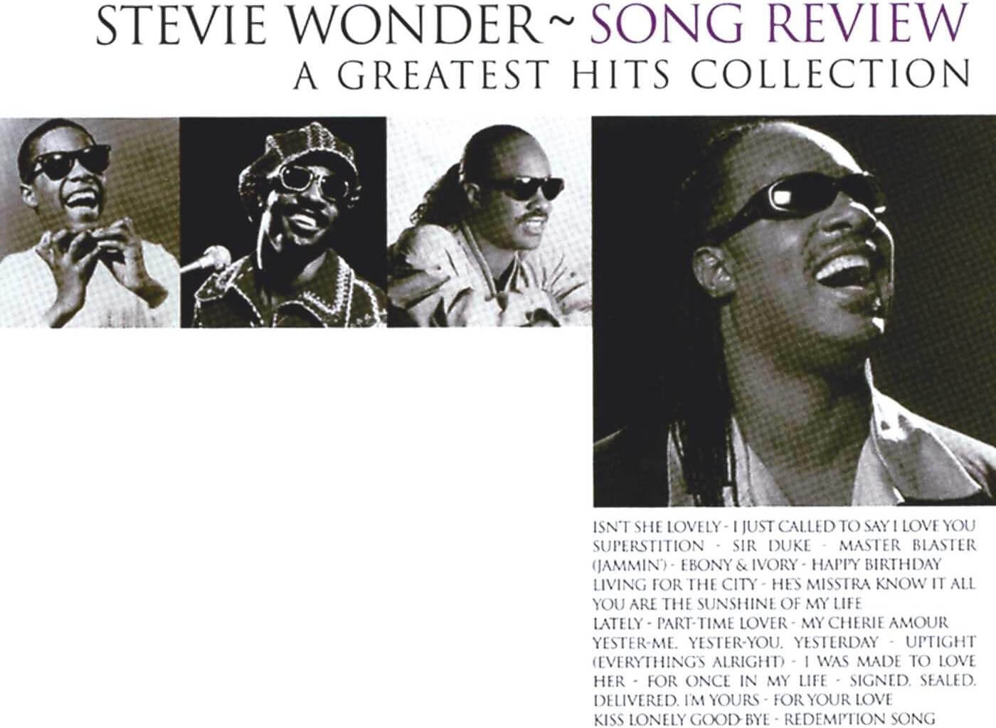 Stevie Wonder - Song Review A Greatest Hits Collection - CD