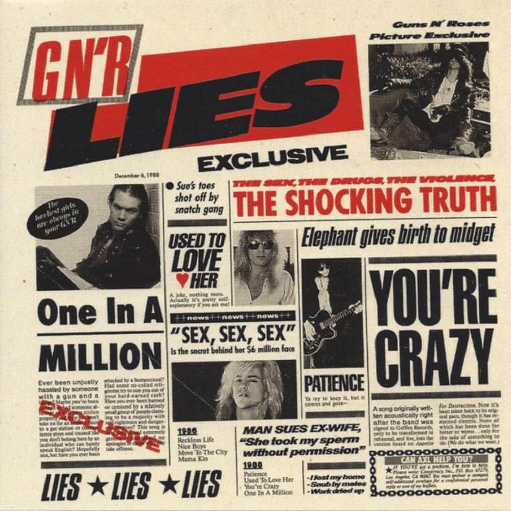 Guns N' Roses - G N' R Lies - CD