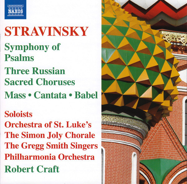 Igor Stravinsky - Symphony Of Psalms - CD