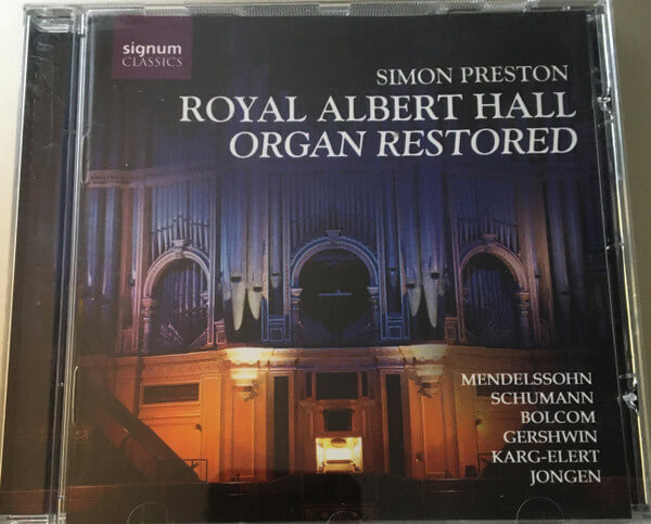 Simon Preston - Royal Albert Hall Organ R - CD