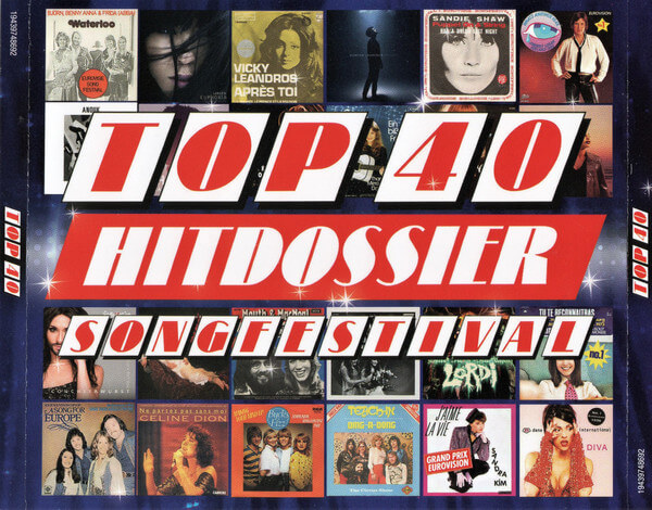 Various - Top 40 Hitdossier - Songfestival - CD