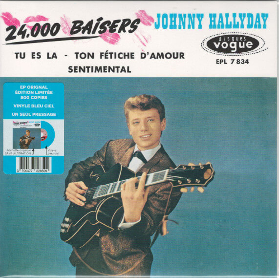 Johnny Hallyday - 24000 Baisers - 12in