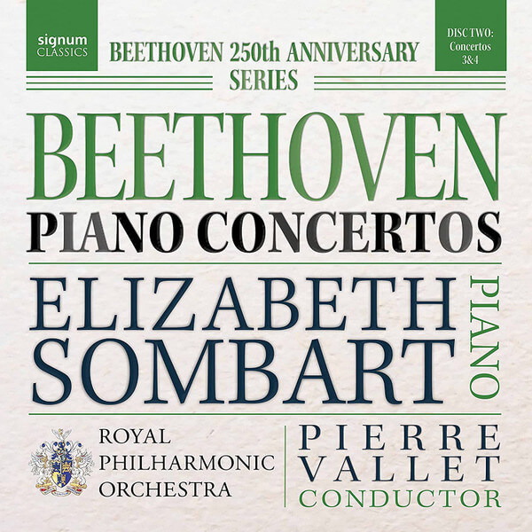 Elizabeth Sombart - Beethoven Piano Concertos 3 & 4 - CD