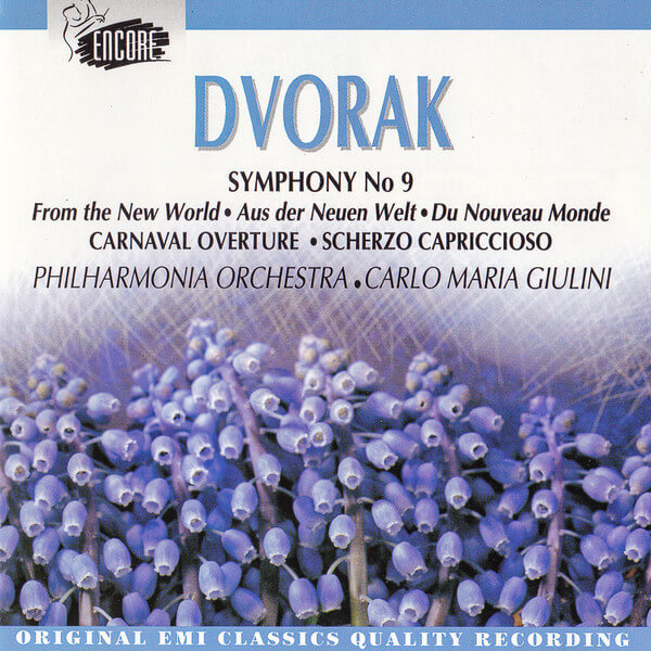 Antonín Dvořák, Philharmonia Orchestra, Carlo Maria Giulini - Symphony No 9 From The New World · Carnaval Overture · Scherzo Capriccioso - CD