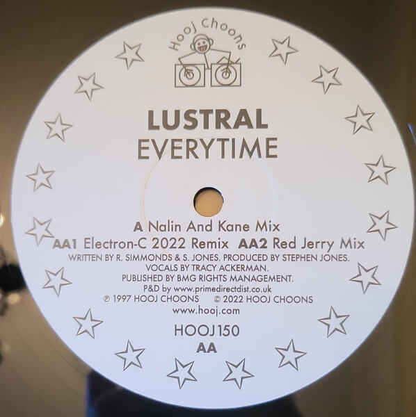 Lustral – Everytime - Vinyl 12"