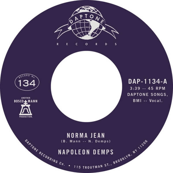 Napoleon Demps - Norma Jean - 7"