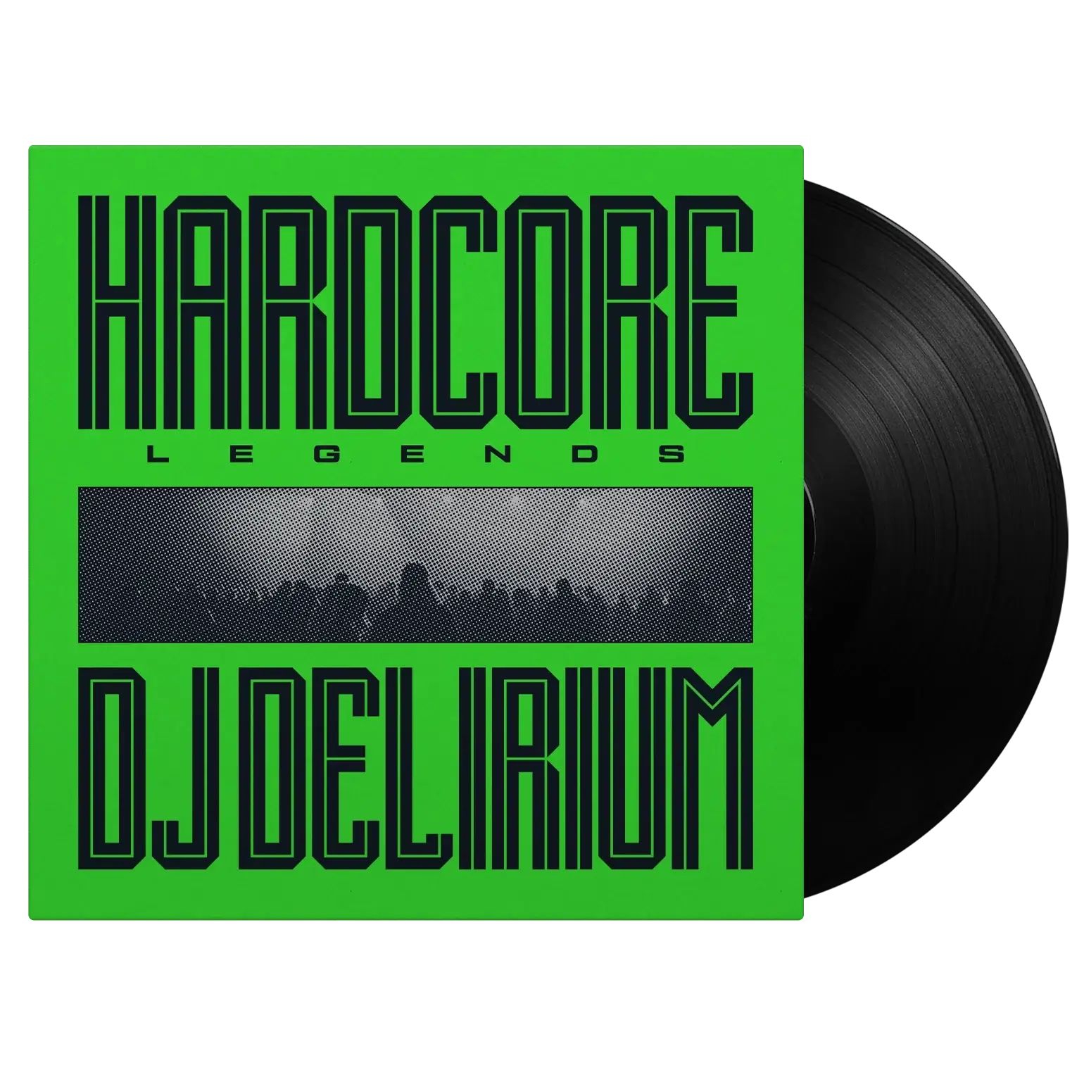 DJ Delirium - Hardcore Legends - Vinyl LP - Image 2
