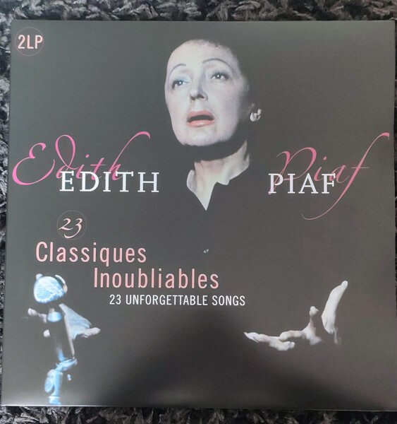 Edith Piaf - 23 Classiques Inoubliables - Vinyl LP