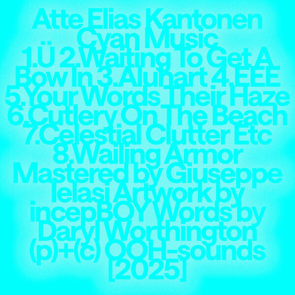 Atte Elias Kantonen - Cyan Music - CD