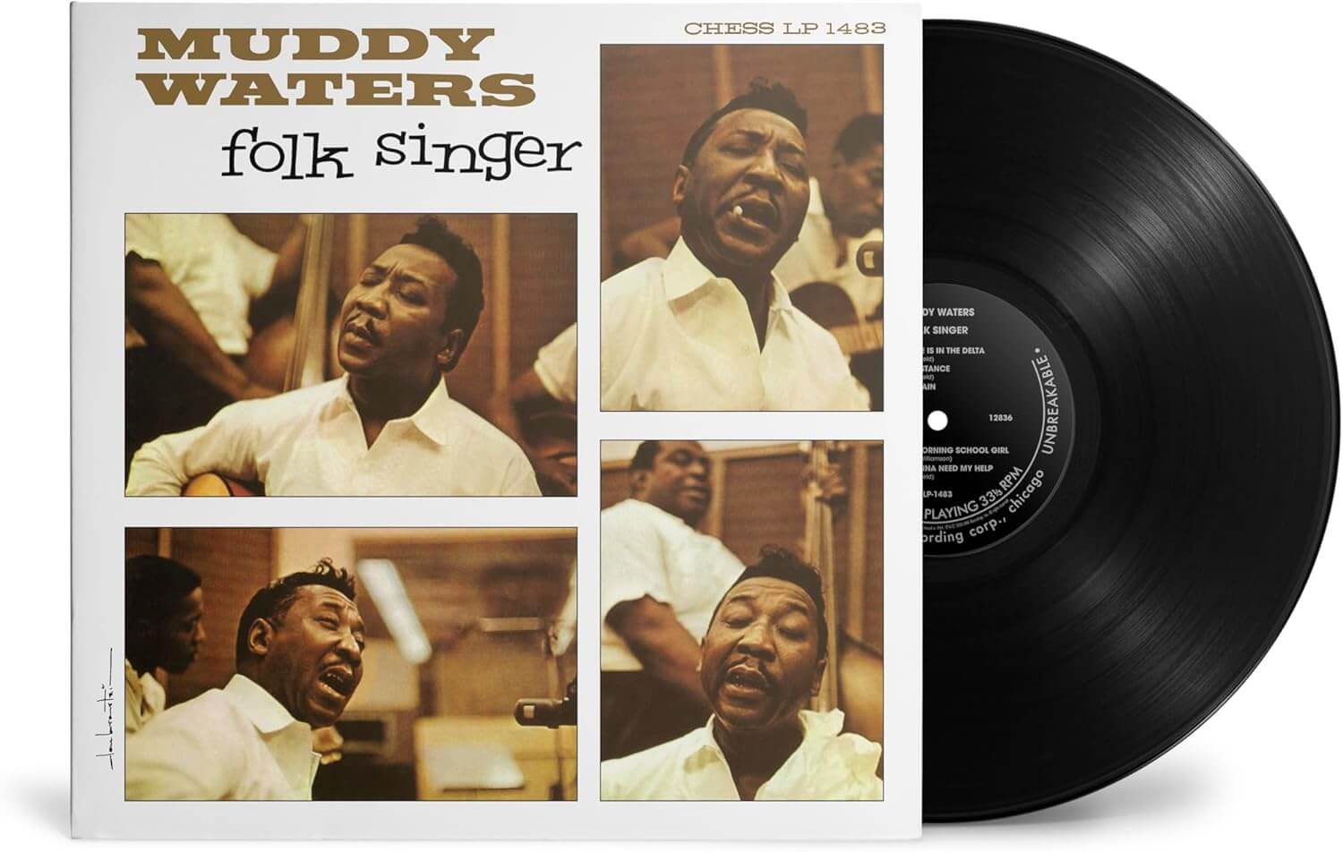 Muddy Waters - Folk Singer - Vinyl LP