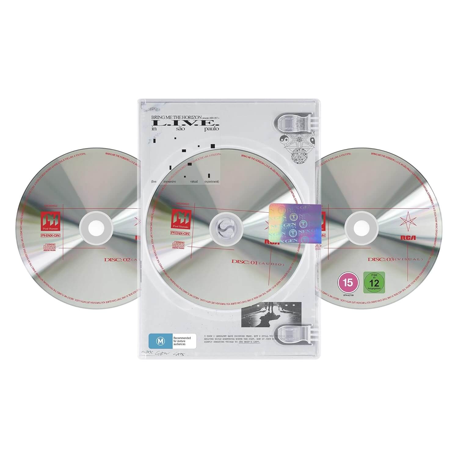 Bring Me The Horizon - L.I.V.E. In São Paulo (Live Immersive Virtual Experiment) - CD + DVD