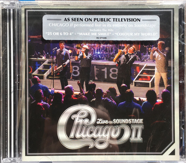 Chicago - Chicago Ii: Live On Soundstage - CD