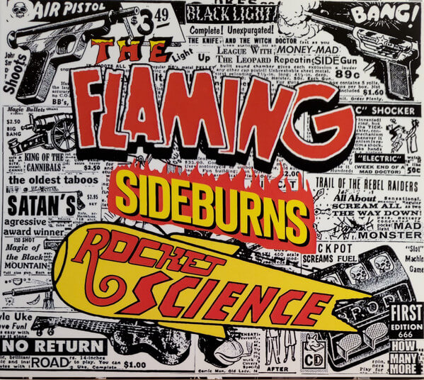 Flaming Sideburns - Rocket Science (original Artyfacts From The Psychedelic Era 1996 1999) - CD