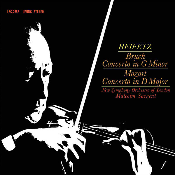 Jascha Heifetz - Bruch: Concerto In G Minor/mozart: Concerto In D Major - Vinyl LP