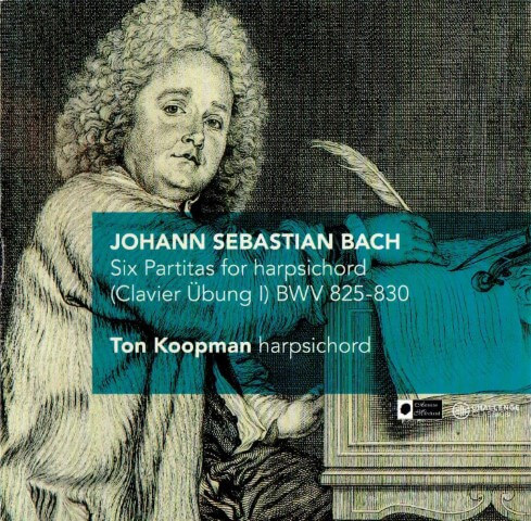Ton Koopman - Six Partitas For Harpsichord (clavier Ubung I) - CD