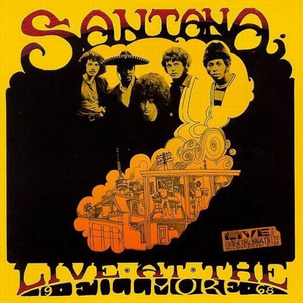 Santana - Live At The Fillmore - 1968 - CD