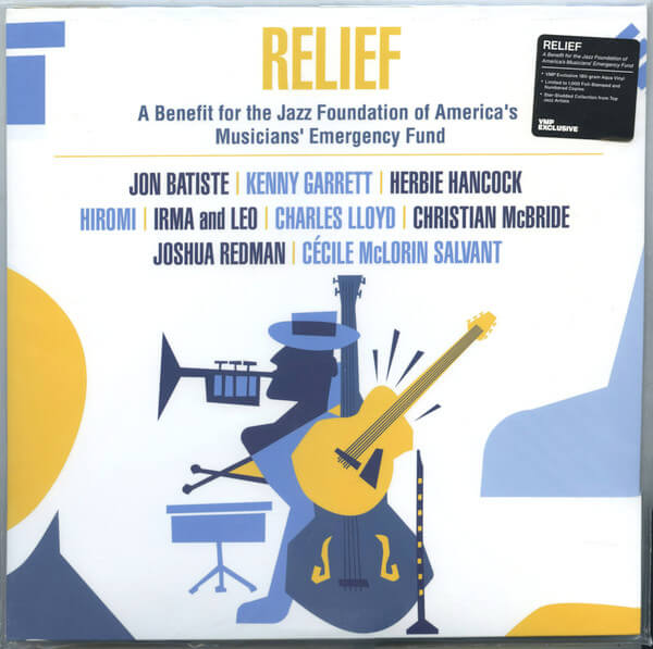 Various - Relief: A Benefit For The Jazz Foundation Of Ameri - Vinyl LP
