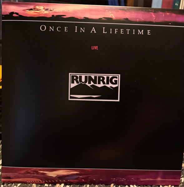 Runrig - Once In A Lifetime, Live - Vinyl LP