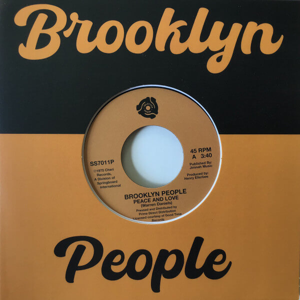 Brooklyn People - 7-peace And Love / Wreck - 12in