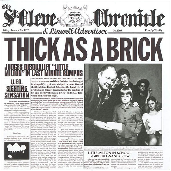 Jethro Tull - Thick As A Brick - CD