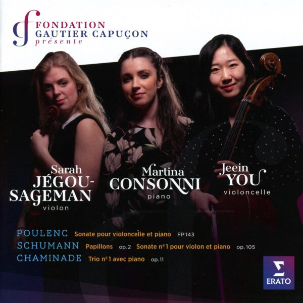Fondation Gautier Capucon - Consonni/jegou-sageman/you: - CD