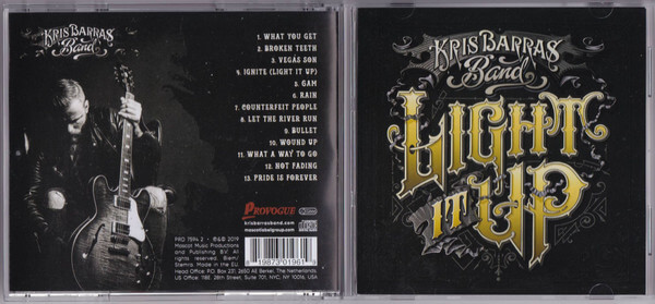 Kris -band- Barras - Light It Up - CD