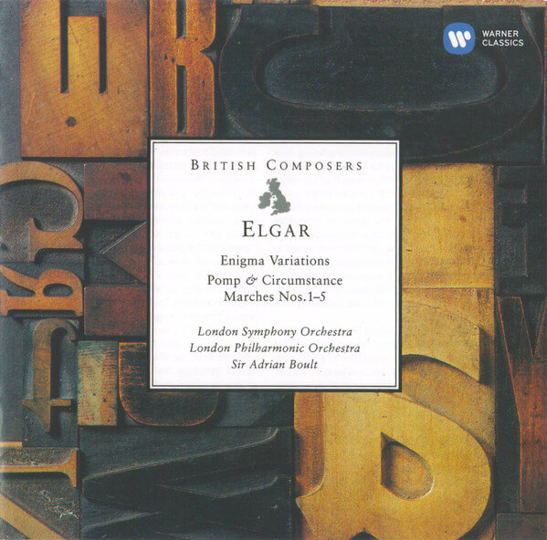 Dan... Jacqueline Du Pre - Elgar: Enigma Variations - Pom - CD