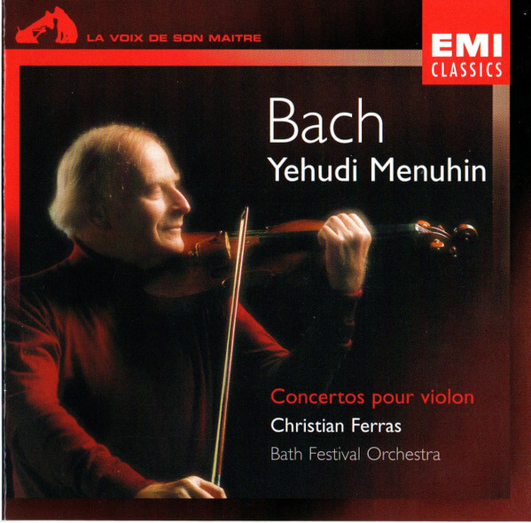 Yehudi Menuhin - Bach: Concerti Per Violino Bwv 1041,1043,1042,1060 - CD