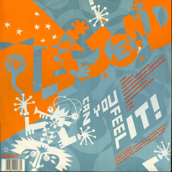 The Legend - Can You Feel It - Vinyl Maxi Single 12"