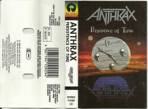 Anthrax - Persistence Of Time - MC