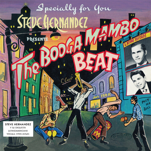 Steve Hernandez Y Su Orquesta Latinoamericana - The Booga Mambo Beat - LP