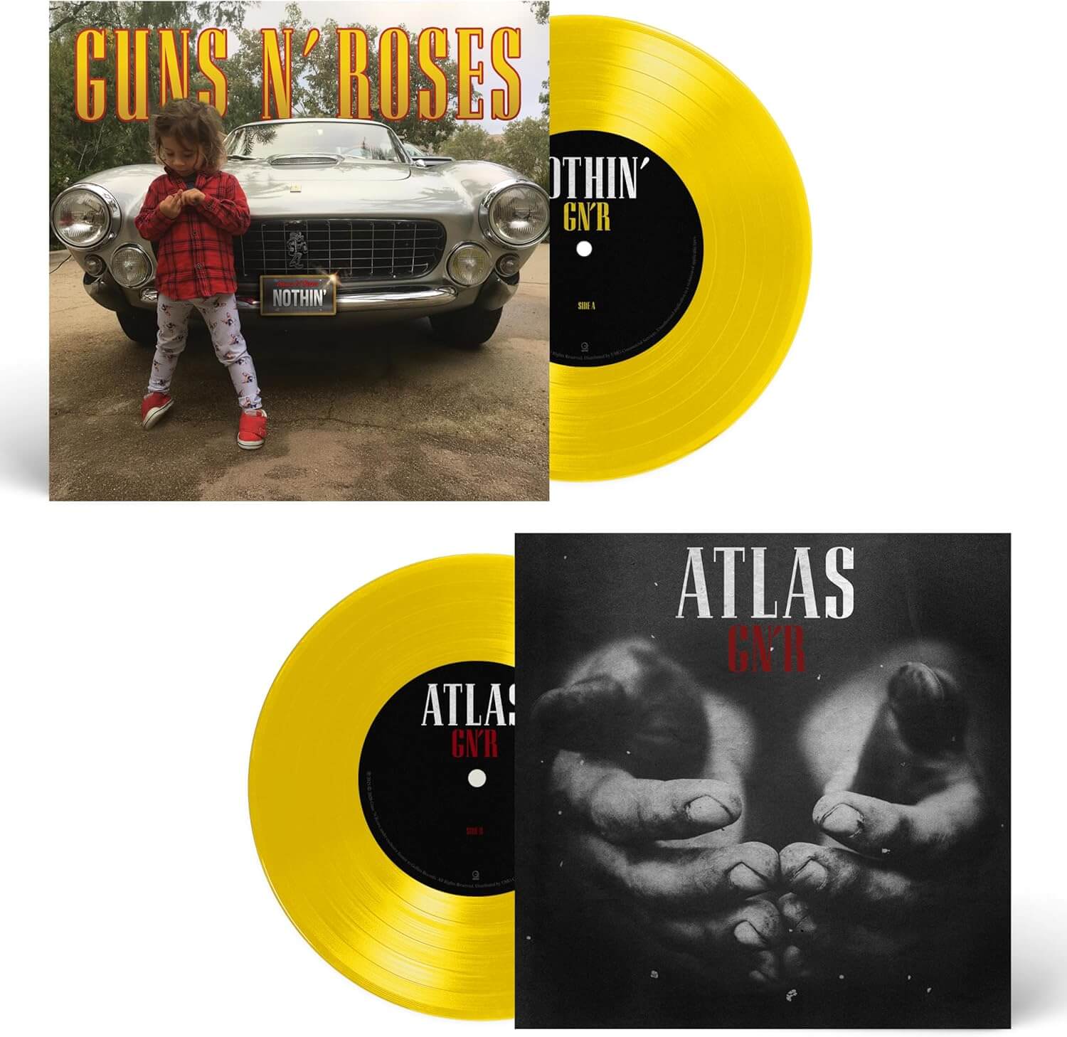 Guns N' Roses - Nothin' / Atlas - Vinyl Single 7"