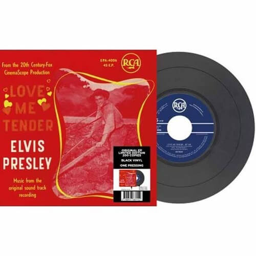 Elvis Presley - 7-ep Etranger N14 - Love Me Tender (belgium) - 12in