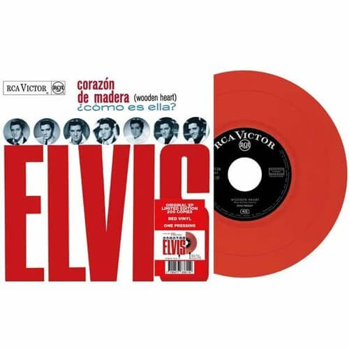 Elvis Presley - 7-ep Etranger N13 - Corazon De Madera (espagne) - 12in