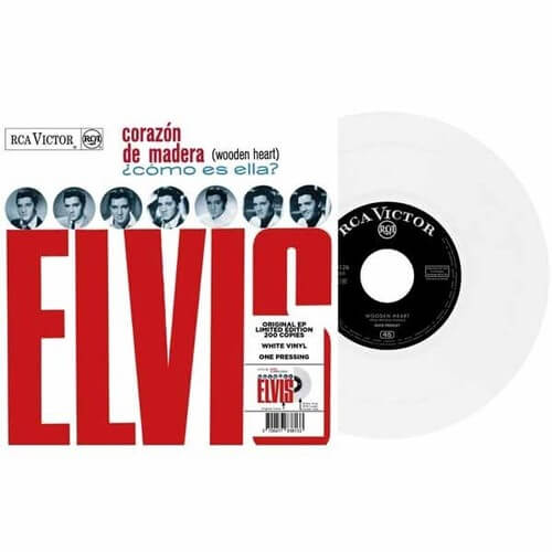 Elvis Presley - 7-ep Etranger N13 - Corazon De Madera (espagne) - 12in