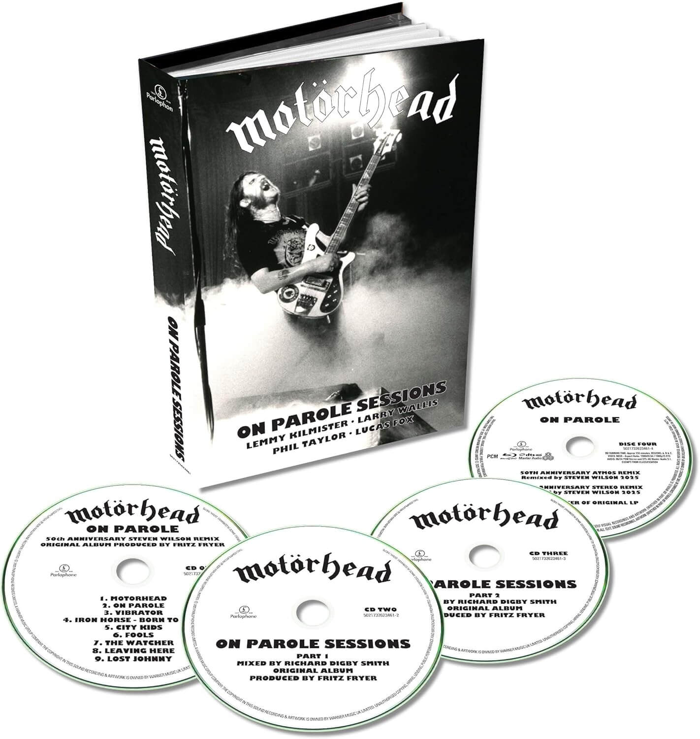 Motorhead - On Parole Sessions - CD + BD