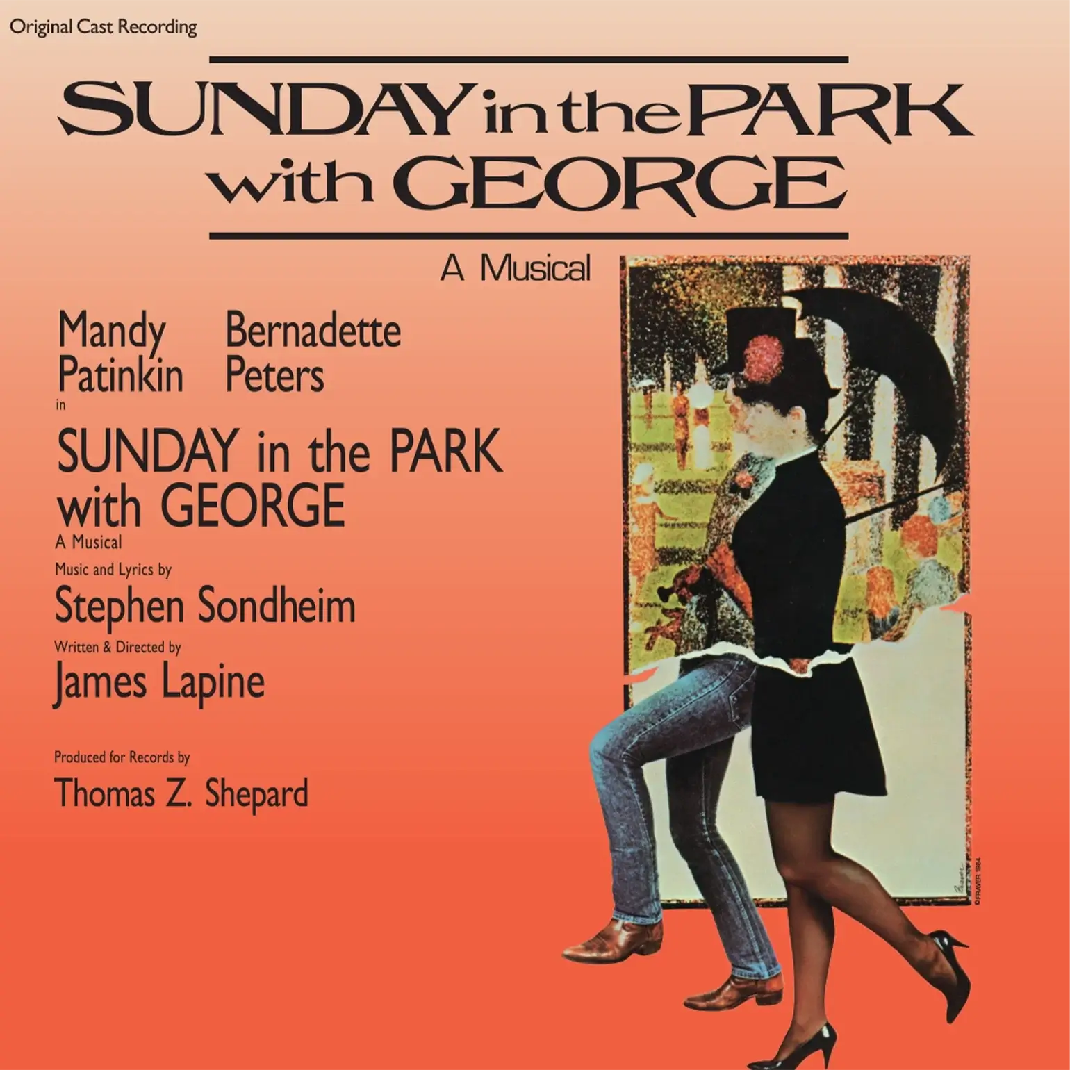 Stephen Sondheim - Sunday In The Park With George (A Musical) - Vinyl LP