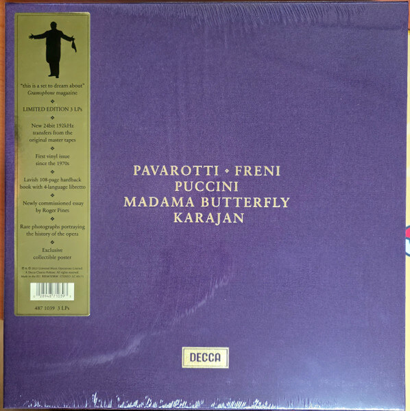 Mirella & Lucia... Freni - Puccini: Madama Butterfly - Vinyl LP