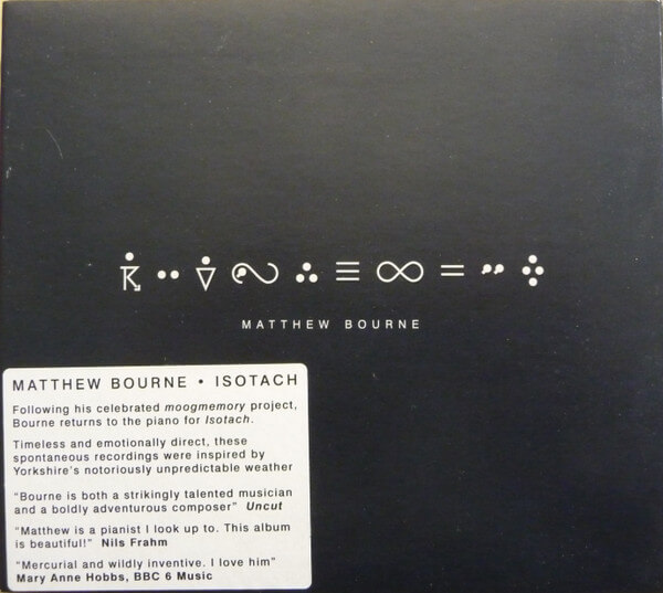 Matthew Bourne - Isotach - CD
