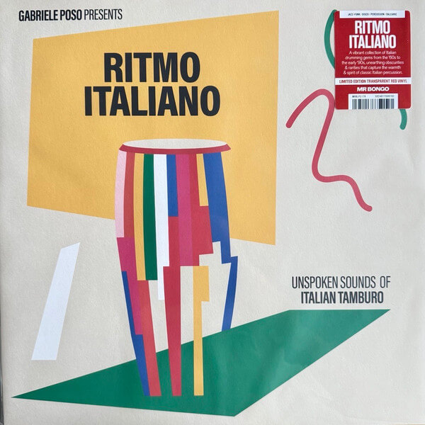 V/a - Gabriele Poso Presents: Ritmo Italiano 'unspoken Sounds of Italian Tamburo' - Vinyl LP