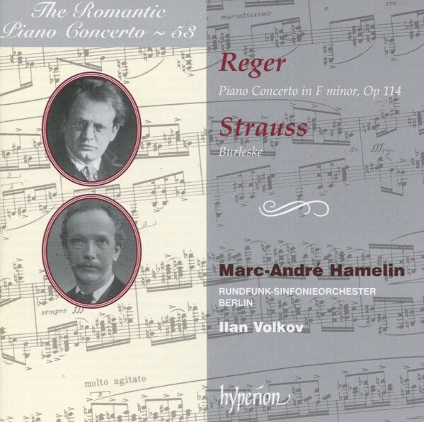 Marc-andre Hamelin - Reger & Richard Strauss: Piano Concertos - CD