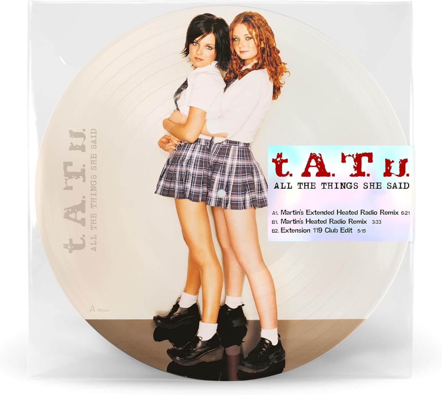 t.A.T.u. - All The Things She Said - Vinyl Maxi Single 12"