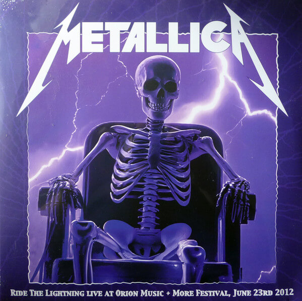 Metallica - Ride The Lightning Live At Orion Music + More Festival June 23rd 2012 - Vinyl LP