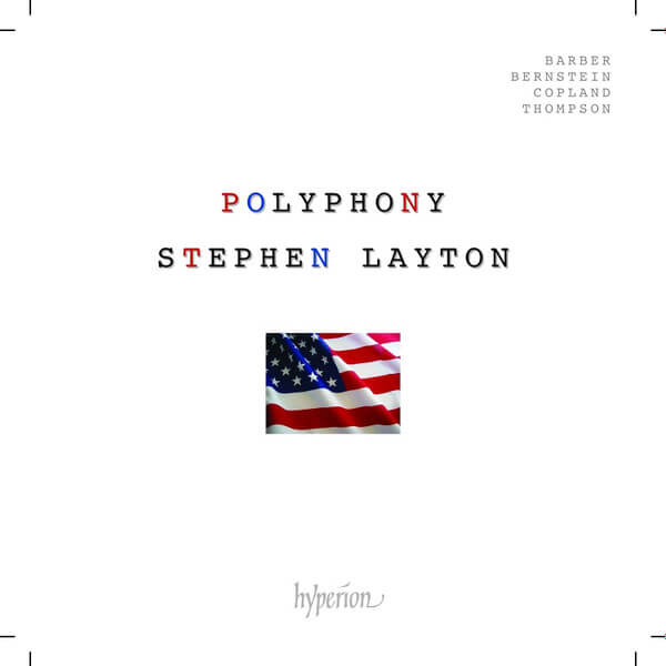 Polyphony & Stephen La... - American Polyphony: Barber, Copland, Bernstein, R. - CD