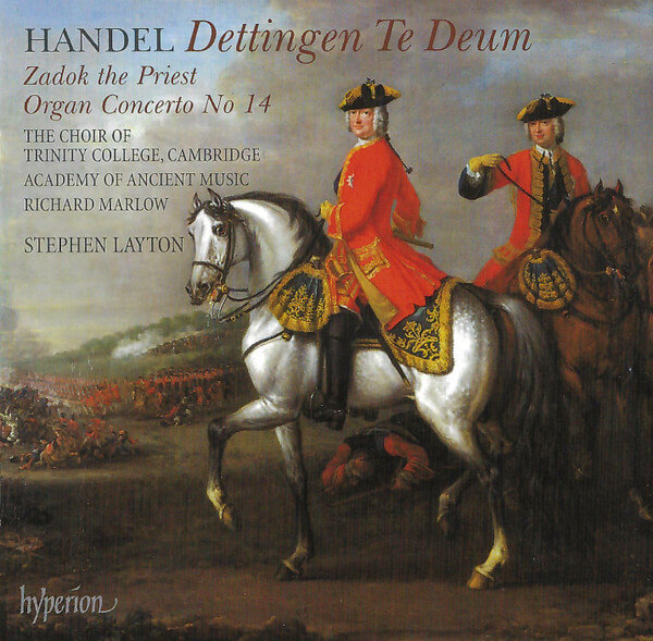 Academy of Ancient Mus... - Handel: Dettingen Te Deum; Zadok the Priest - CD